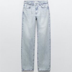 Zara high rise slim fit jeans